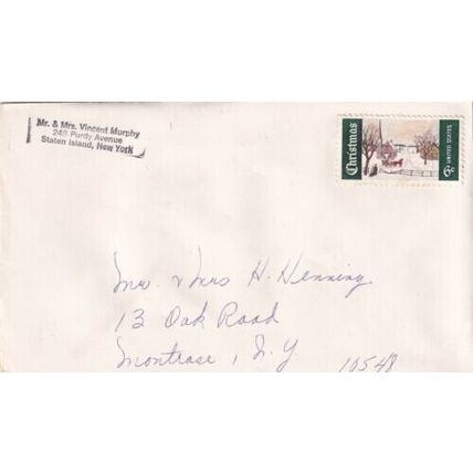 United States Statten Island-Montrose New York Cover Unused VGC