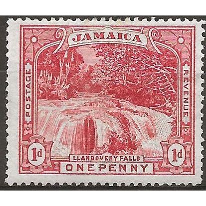 Jamaica 1900 SG31 1d Red Mounted Mint .