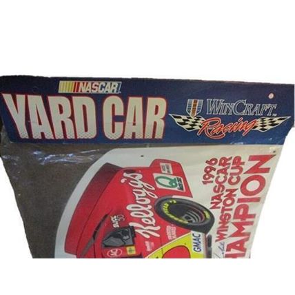 Nascar Racing Yard Car Sign Indoor/Outdoor 35" x 16"