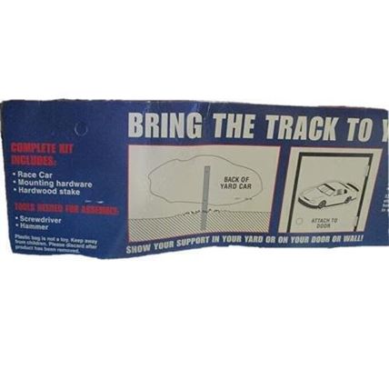 Nascar Racing Yard Car Sign Indoor/Outdoor 35" x 16"