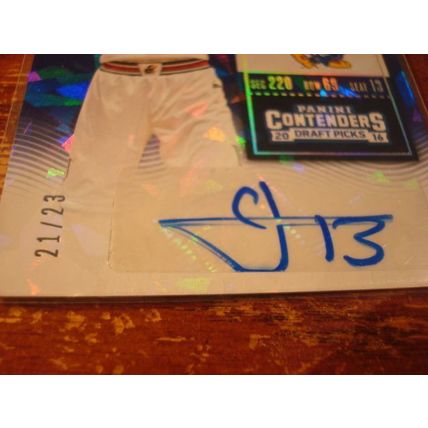 2016 Contenders, Cracked Ice, #'d 21/23, CHEICK DIALLO Rc, Autograph Card