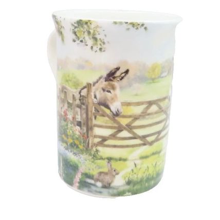 Donkeys Mug Fine China Mug 9 CM Ceramic Dishwasher & Microwave Safe Gift Drinks