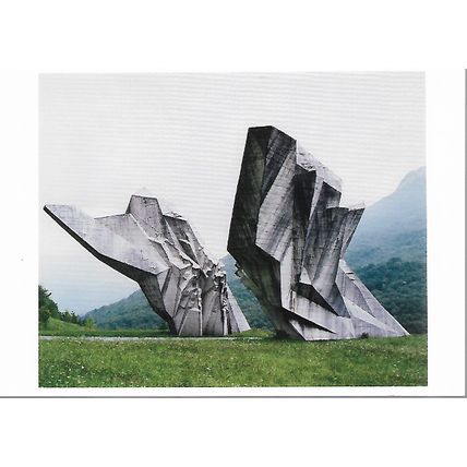 Kemenaers, Jan - Spomenik #4 (Tjentiste) - photo art postcard (V&A)
