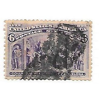 USA 1893 COLUMBIAN EXPO 6c used