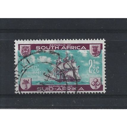 SouthAfrica.SG222 2 1/2c The Champman (emigrant ship).Fine Used.Aug25