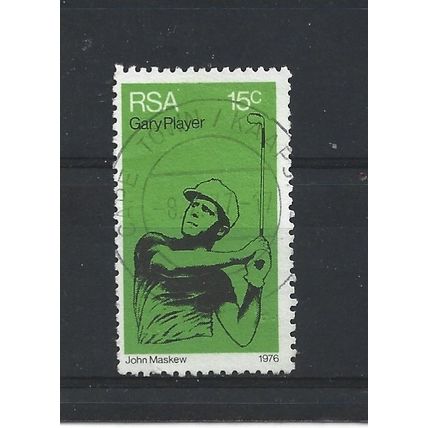 SouthAfrica.SG396 15c Gary Player (Golfer).Fine Used.Sep25a