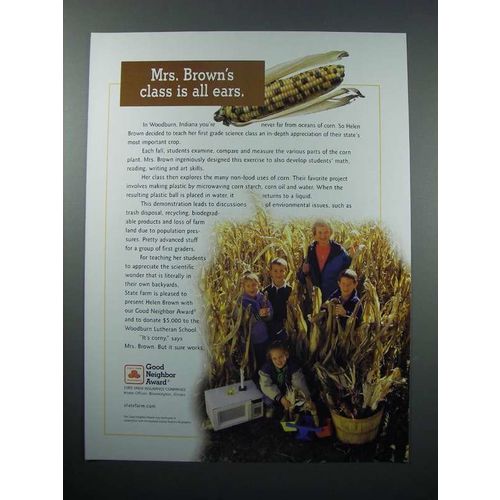 2000 State Farm Insurance Ad - Mrs. Brown's Class