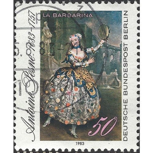 BERLIN, Anntoine Pesne, 1683-1757, brown 1983, 50pf