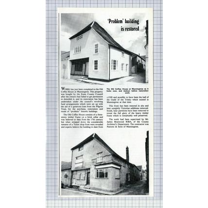 (4801) The Old Coffee House Manningtree Essex James Boutwood Parsons & Sons 1974
