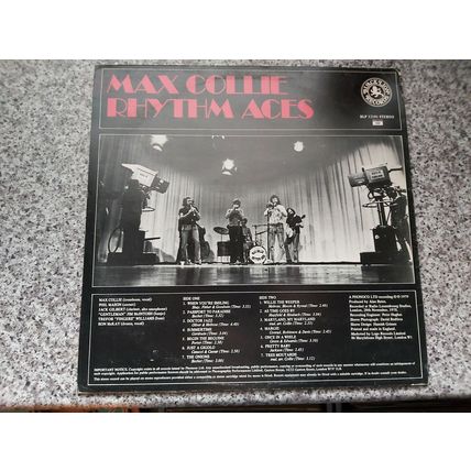 Max Collie Rhythm Aces ‎– By Popular Demand (BLP 12181) 1979 (LP)