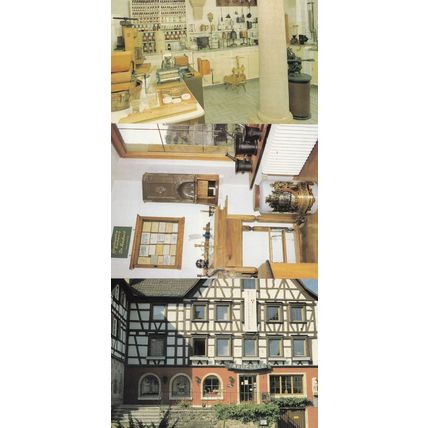 German Chemists at Apotheken Museum 3x Postcard s
