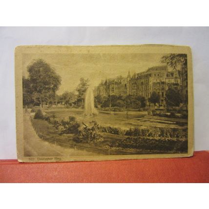DEUTSCHER-RING, KOLN a. Rh, GERMANY unused antique postcard /