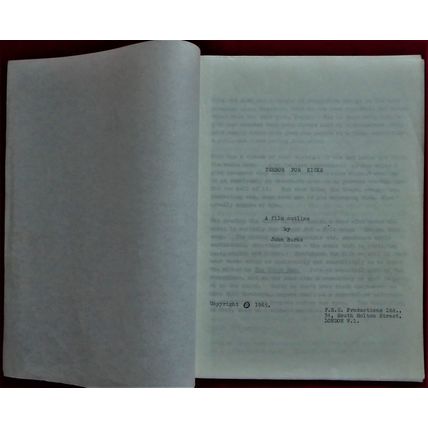 SORCERERS, The (1967) original, vintage film outline ***Boris Karloff***