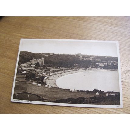 Photochrom Postcard -Mumbles, Langland Bay - Swansea Bay, Glamorgan n2