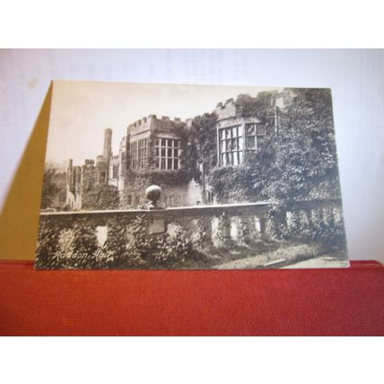 HADDON HALL, Derbyshire unused antique postcard by F Frith =