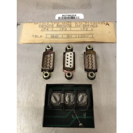 HAMON RESEARCH COTTRELL 116465-C,MICROPROCESSOR TRANFORMER CONTROL RK1310,CT