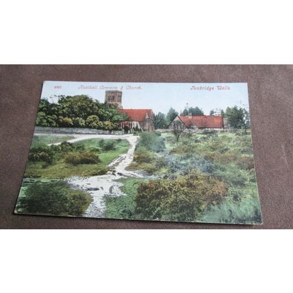 1905 fr Postcard - Rusthall Church & Common - Tunbridge Wells, Kent