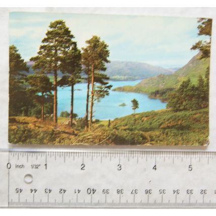 1974 postcard Ullswater, Cumbria