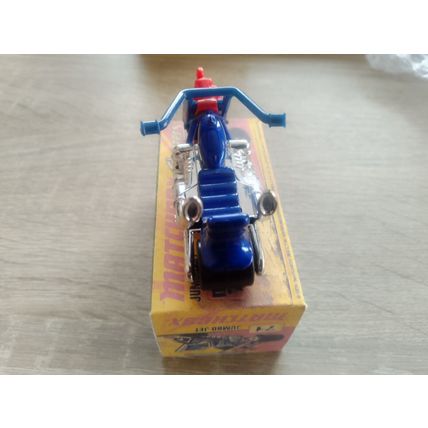Matchbox - No71 Jumbo Jet motorcycle - with Replica Box -