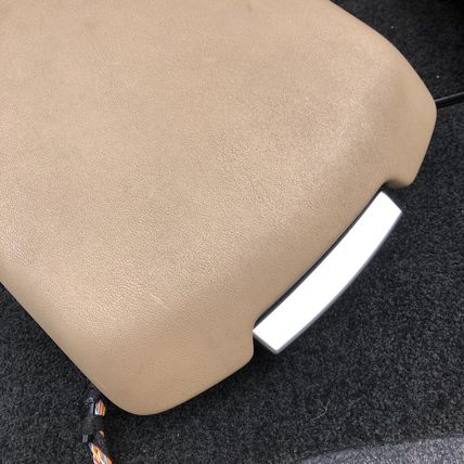 Land Range Rover L322 Centre Console Front Arm Rest Lid Tan 2002 to 2006 K10082