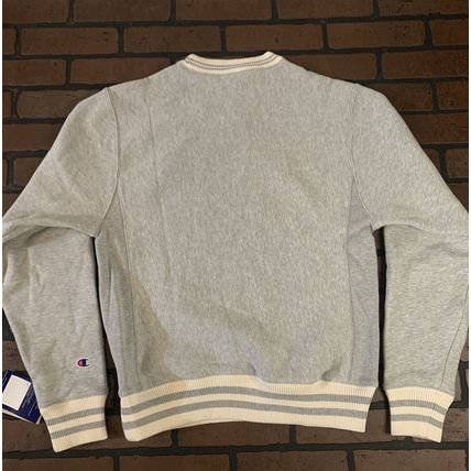 CHAMPION Oxford Gray Crew Neck~BRAND NEW~ S M L