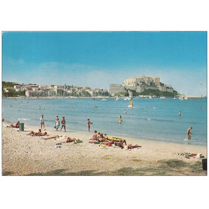 20 - 2B - CALVI - LA PLAGE ET LA CITADELLE
