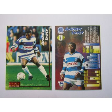170. Andrew Impey - Q.P.R - Merlin Ultimate P. L 1995/96 Football Card (ef1)