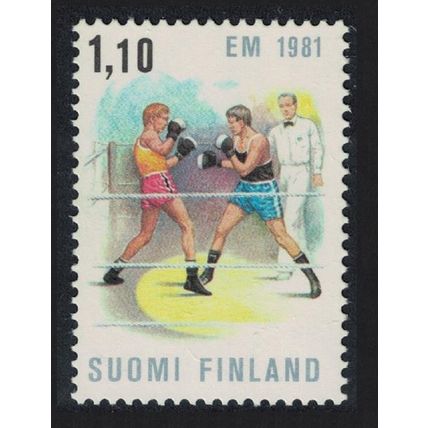 Finland European Boxing Championships Tampere 1981 MNH SG#990
