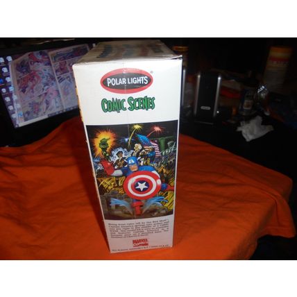CAPTAIN AMERICA COMIC SCENES Model Kit, Polar Lights Models, 2011!! $40.00 OBO!!