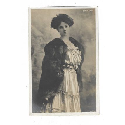 Oliva May, Actress, RP Postcard