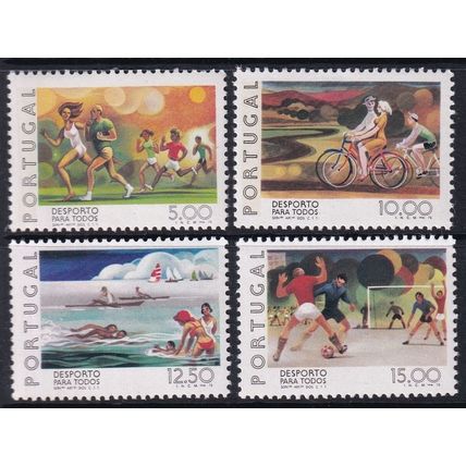 Portugal 1978 SG 1719-22 UMM - Sport (E-654 (15))