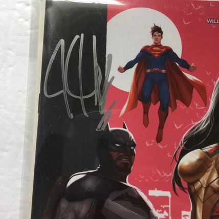 2022 DC Comics Dark Crisis In-Hyuk Lee Variant Signed by Josh Williamson with CO