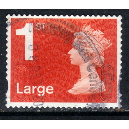 GB 2013 QE2 1st Large Letter Machin used SG U3037 FIL ( G733 )