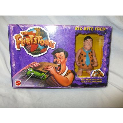 The Flintstones Big Bit Fred Figure with accessories.