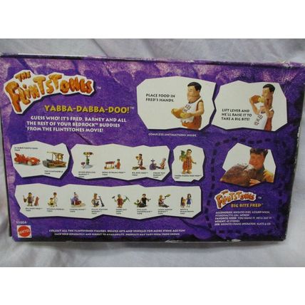The Flintstones Big Bit Fred Figure with accessories.