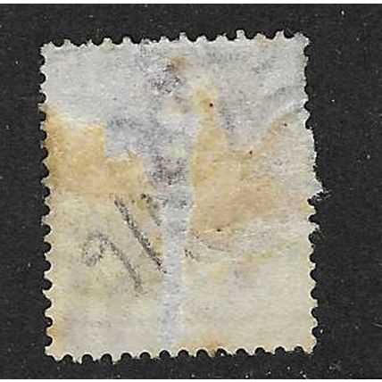 CEYLON 1888-90 2c ON 4c AND BAR SURCHARGE USED SG206 THIN SEE SCANs