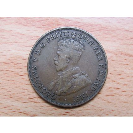 Australia 1917i (Calcutta) 1d Penny Coin