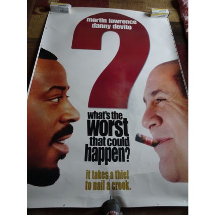 WHAT'S THE WORST THAT COULD HAPPEN? - MOVIE BANNER WITH DANNY DEVITO