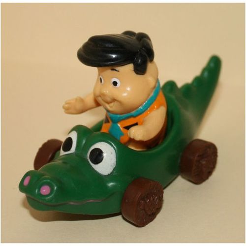 1988 McDonalds Flintstone Kids Fred & Car