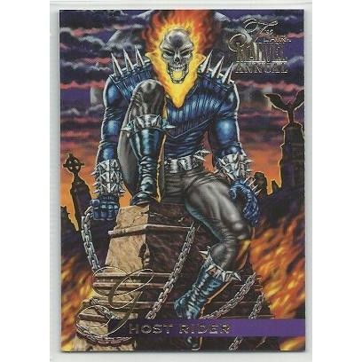 MARVEL ANNUAL 1995 FLAIR card # 123 GHOST RIDER
