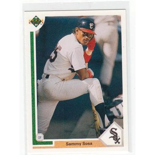 1991 Upper Deck Sammy Sosa baseball card #265 – White Sox