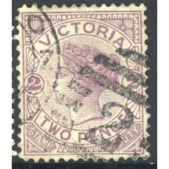 Victoria stamps 1885-86 - SG 314d - 2d purple - used