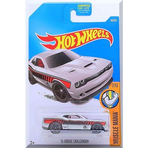 Hot Wheels - '15 Dodge Challenger: Muscle Mania #7/10 - #48/365 (2017) *Silver*