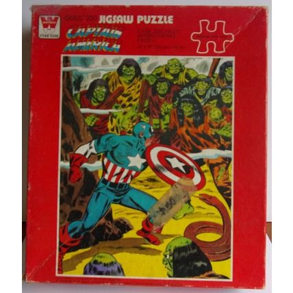 CAPTAIN AMERICA ' JIGSAW PUZZLE ' 1976