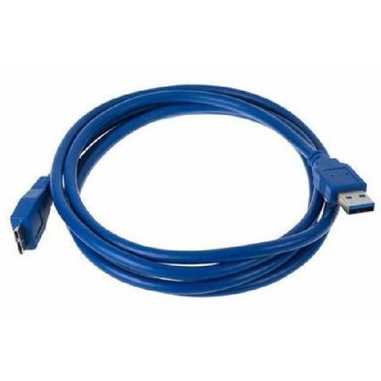 6 ft. USB 3.0 Cable Standard A Male to Micro B Male Cable - Blue