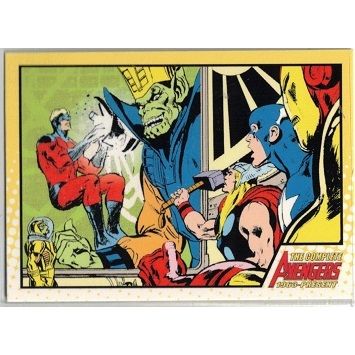 The COMPLETE AVENGERS card # 19 KREE-SKRULL WAR (2006)