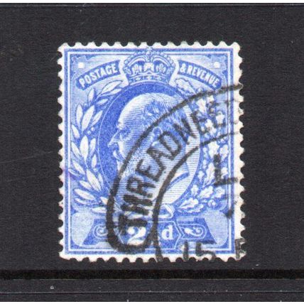 Edward VII - 1902-10 - 2½d Ultramarine (sg230) Used (#12)
