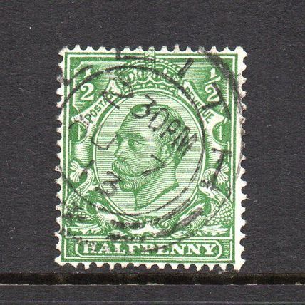 George V - 1912 - ½d Green (sg344) Used #2
