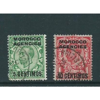 a morocco agencies spanish currency downey heads sg126 sg 127 fu