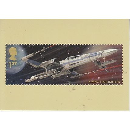PHQ Card 2015 star wars, X-Wing Starfighter 1st........